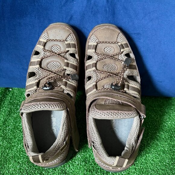 Orthofeet Clearwater 573 Sandals Mens 11 2E Wide Fisherman 2 Strap Comfort Shoes main image 9